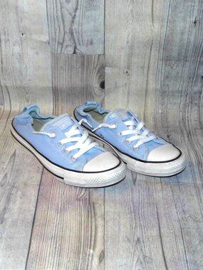 CONVERSE Chuck Taylor All Star Shoreline Light Blue Sneakers Womens Size 9